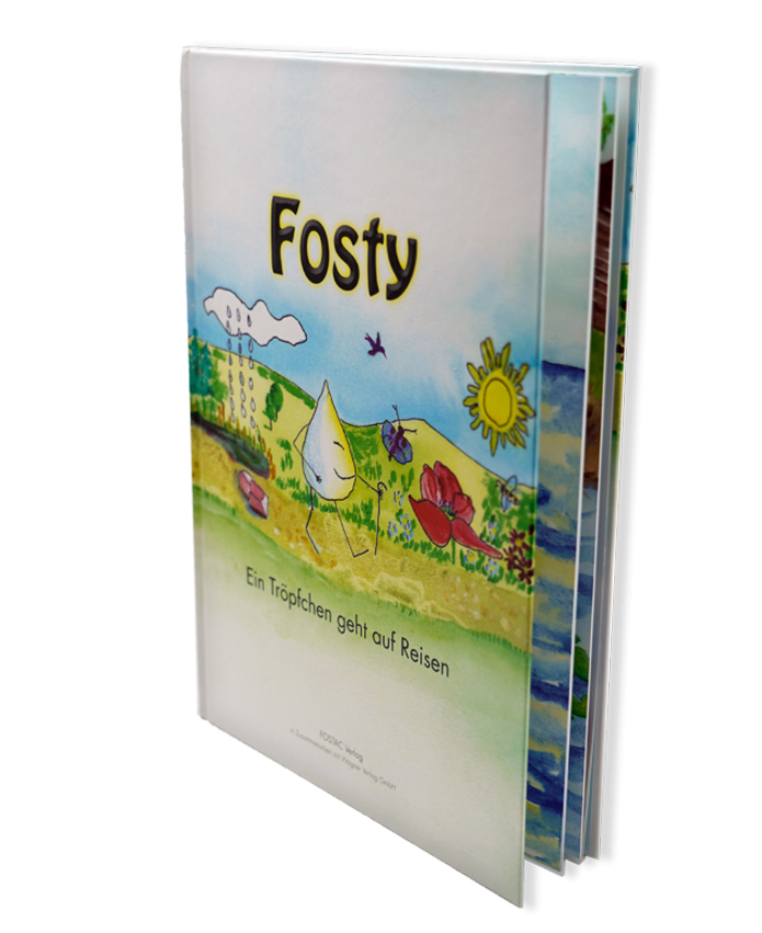 FOSTY Kinderbuch – Ein Tröpfchen geht auf Reisen
