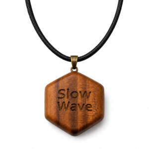 Slow~Wave Magnetfeldgerät aus Holz für Wellness und Regeneration