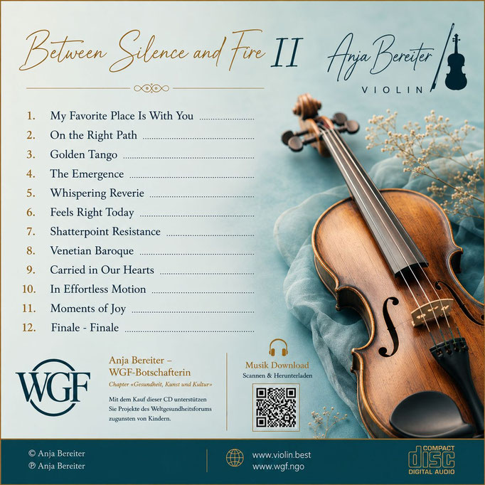 Between Silence and Fire – Violin-Album mit 24 Originalkompositionen – Bild 4